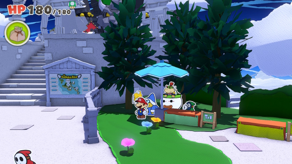 Paper Mario The Origami King Where to Find the ShangriSpa Snifits