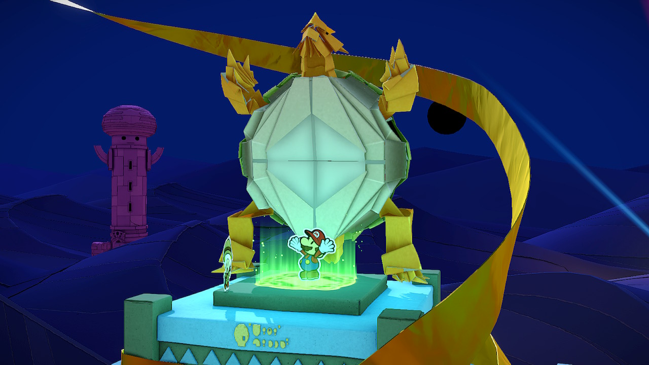 Paper Mario The Origami King All Scorching Sand Tower Eye Locations
