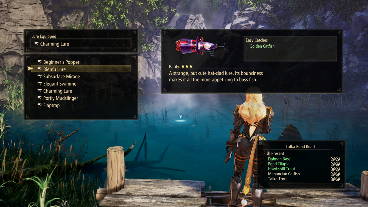 Tales of Arise Fishing Guide Fishing Spots, Rods & Lures