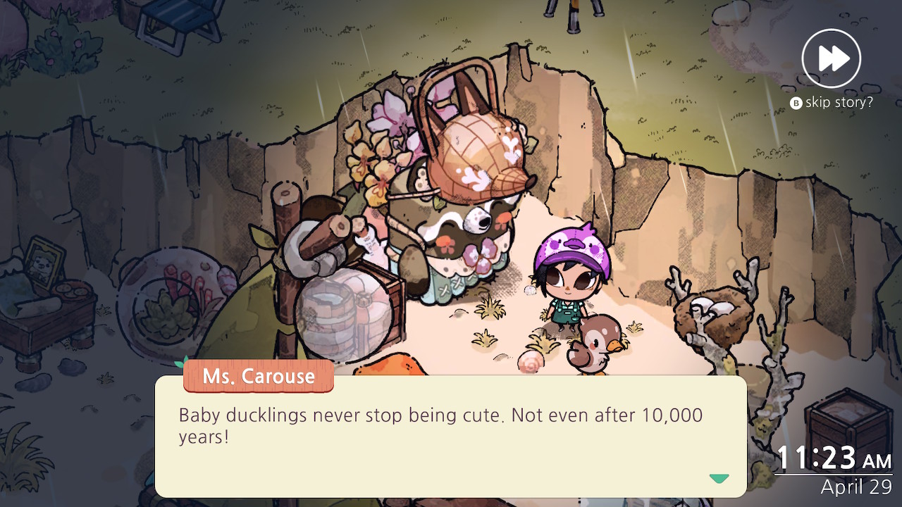 Cozy Grove Spring Update How to Find and Feed Ducklings