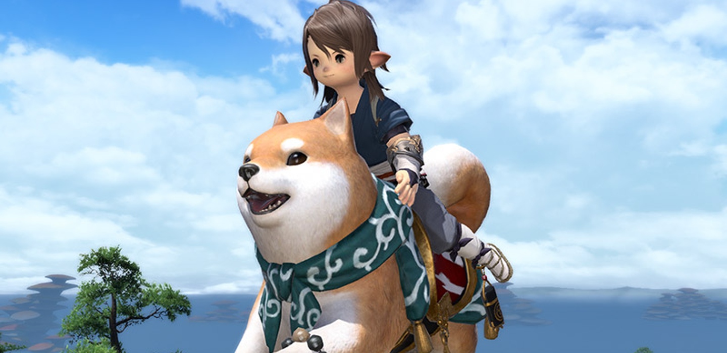 FFXIV Online Store Will Let You Pet The New Megashiba Mount