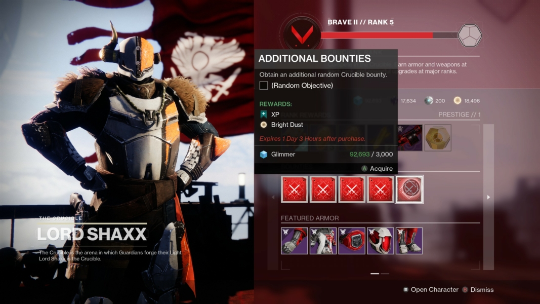 Destiny 2 Bright Dust Guide How to Get Bright Dust
