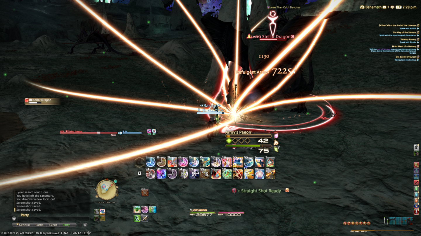 Sch Ffxiv Rotation Ffxiv 4.0 Bard Rotation : FFXIV Personaliser vos barres de sorts et ...