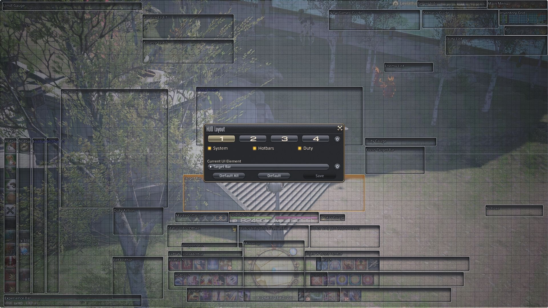 FFXIV HUD Layout Editor