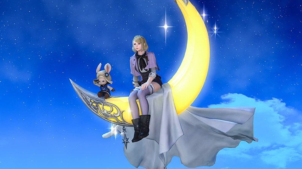 FFXIV's Store Adds New Crescent Moon Mount