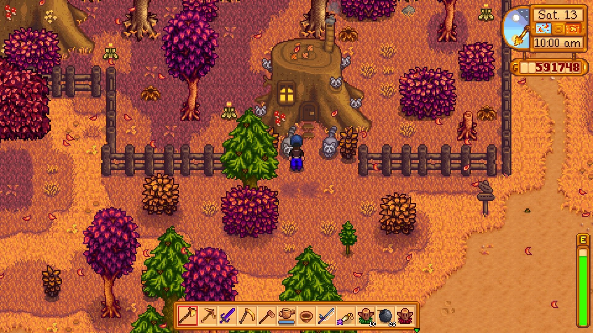 Stardew Valley Big Tree Quest Guide - What to Do with the Giant Stump